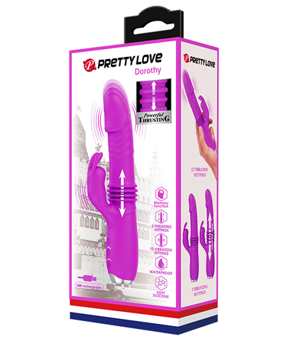 ZEKA VIBRATOR SA DODATKOM ZA KLITORIS